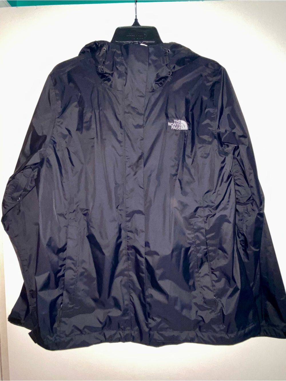 The North Face Women’s Black Hooded Rain Jacket